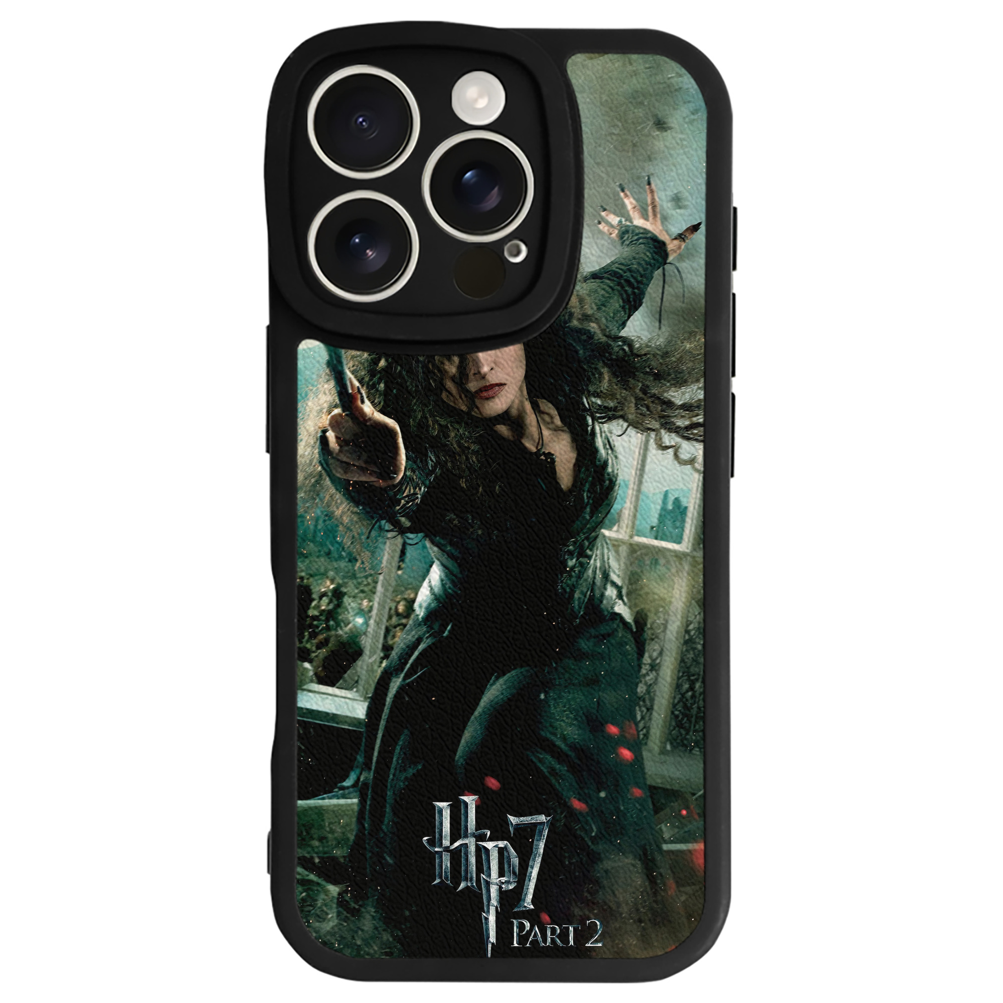 （画像用） Harry Potter ハリー・ポッターシリーズ 【iPhone 16シリーズ対応】シリコンスマホケース（レザー調） 材質：シリコン
